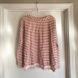 J.CREW striped long sleeve size M